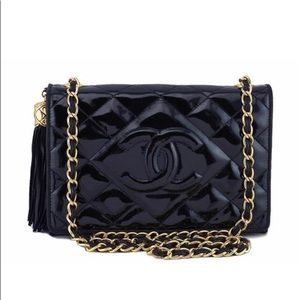 SOLD🚫Authentic Vintage Chanel Patent Leather